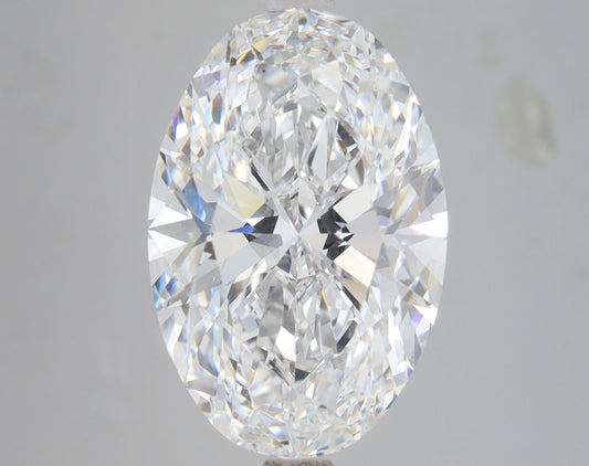 Lab-Grown Oval Diamond - 8.04 Carats, E Color, VS2 Clarity - Certified by IGI - Report Number: LG683518382