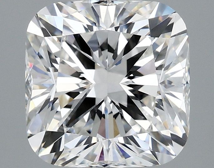 Lab-Grown Cushion Diamond - 2.58 Carats, F Color, VVS2 Clarity - Certified by IGI - Report Number: LG647453509
