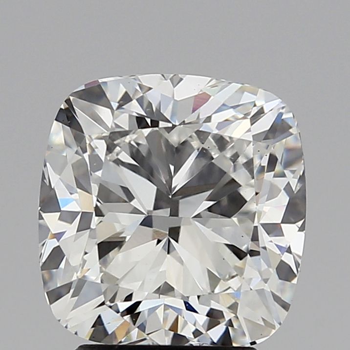 Lab-Grown Cushion Diamond - 3.04 Carats, F Color, VVS2 Clarity - Certified by IGI - Report Number: LG647449447