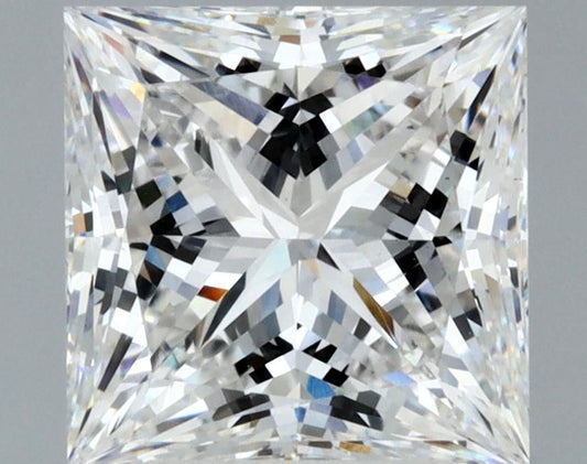 Lab-Grown Princess Diamond - 3.6 Carats, F Color, VS1 Clarity - Certified by IGI - Report Number: LG640442519