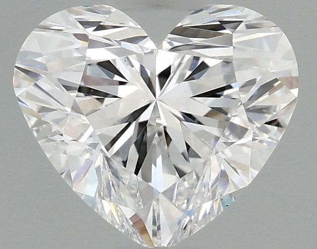 Lab-Grown Heart Diamond - 0.98 Carats, D Color, VS2 Clarity - Certified by IGI - Report Number: LG675505028