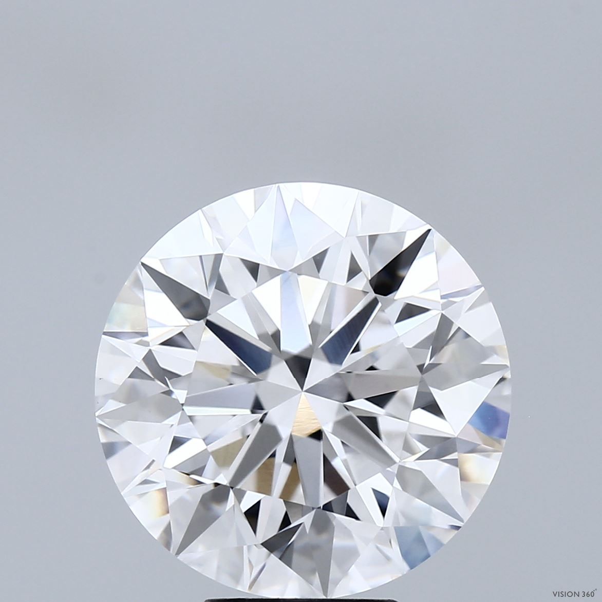 Lab-Grown Round Diamond - 8.05 Carats, E Color, VVS2 Clarity - Certified by IGI - Report Number: LG683538606