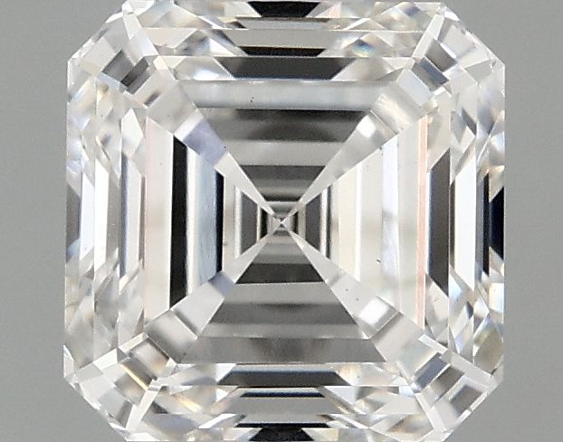 Lab-Grown Asscher Diamond - 1.0 Carats, F Color, VS1 Clarity - Certified by IGI - Report Number: LG689592209