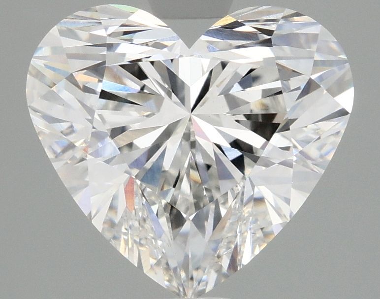 Lab-Grown Heart Diamond - 3.06 Carats, E Color, VVS2 Clarity - Certified by IGI - Report Number: LG677503404
