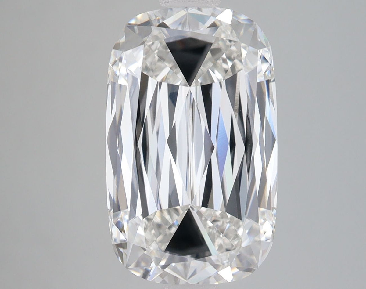 Lab-Grown Cushion Diamond - 4.05 Carats, F Color, VVS2 Clarity - Certified by IGI - Report Number: LG653444929