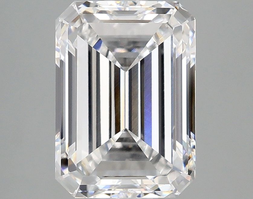 Lab-Grown Emerald Diamond - 2.96 Carats, E Color, VVS2 Clarity - Certified by IGI - Report Number: LG678544726