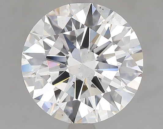 Lab-Grown Round Diamond - 3.5 Carats, F Color, VS2 Clarity - Certified by IGI - Report Number: LG628419585