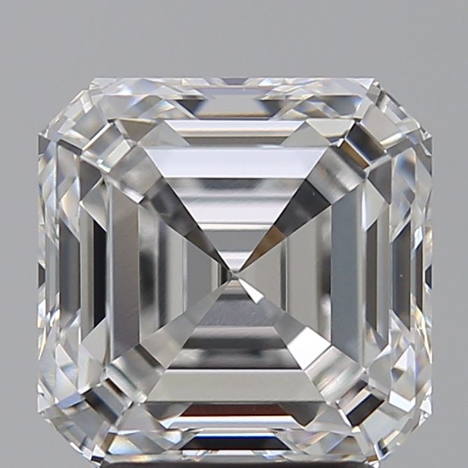 Lab-Grown Asscher Diamond - 3.09 Carats, E Color, VVS2 Clarity - Certified by IGI - Report Number: LG685521924