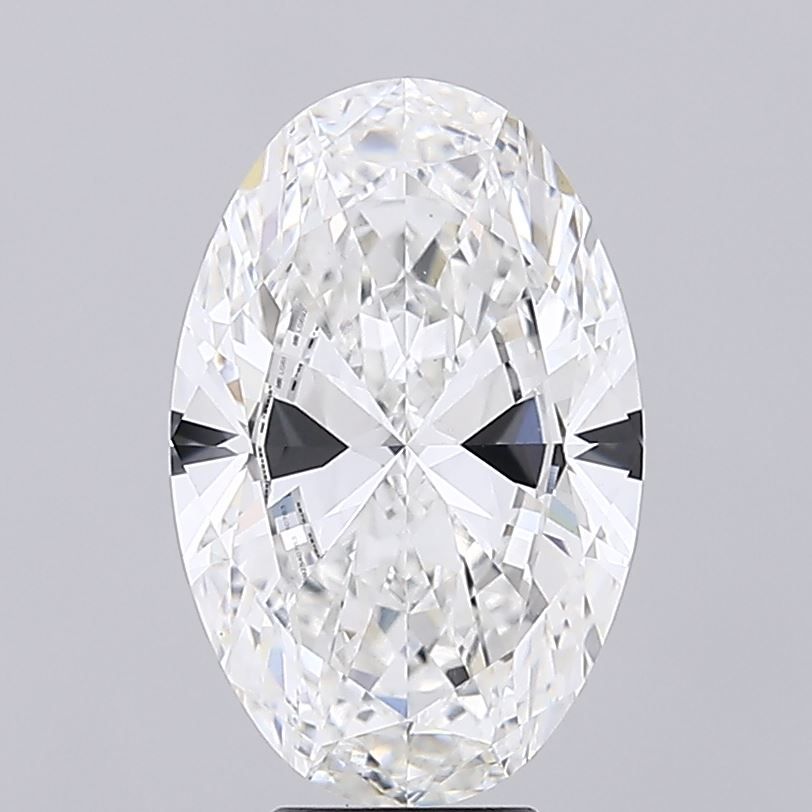 Lab-Grown Oval Diamond - 6.02 Carats, F Color, VS1 Clarity - Certified by IGI - Report Number: LG692540783