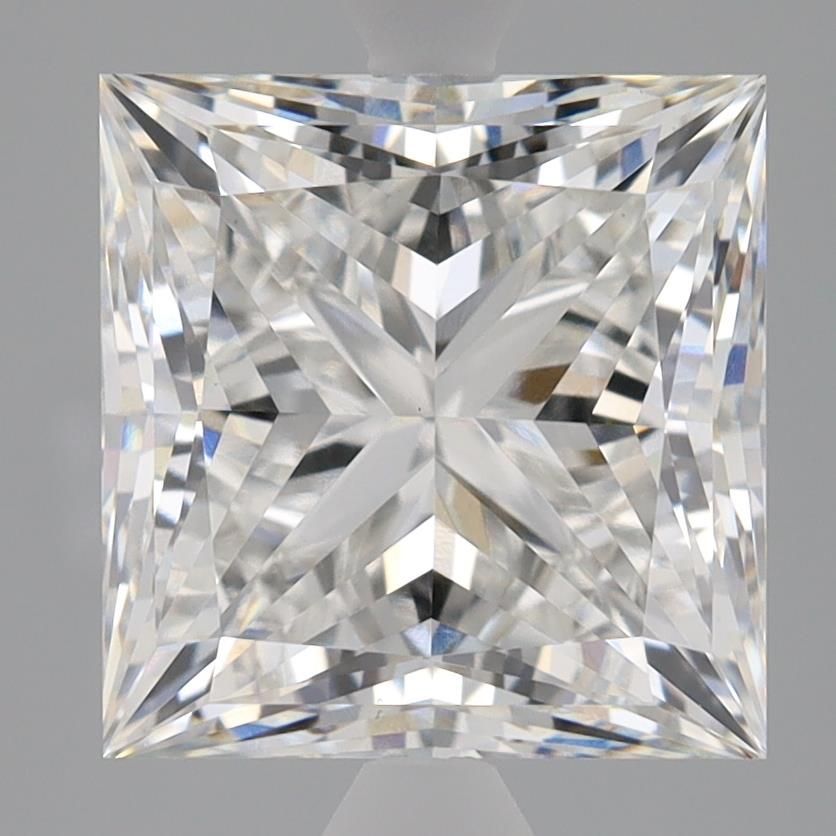 Lab-Grown Princess Diamond - 5.1 Carats, F Color, VS1 Clarity - Certified by IGI - Report Number: LG644463936