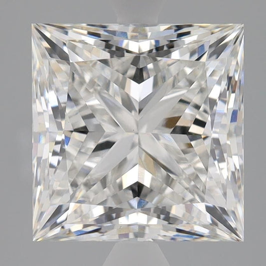 Lab-Grown Princess Diamond - 5.1 Carats, F Color, VS1 Clarity - Certified by IGI - Report Number: LG644463936