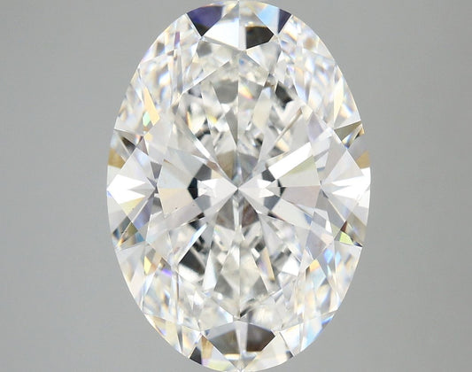 Lab-Grown Oval Diamond - 6.05 Carats, E Color, VS2 Clarity - Certified by IGI - Report Number: LG671485461