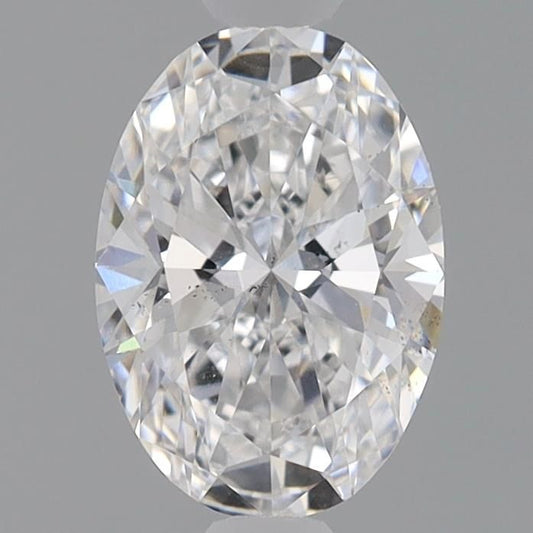 Lab-Grown Oval Diamond - 0.97 Carats, D Color, VS2 Clarity - Certified by IGI - Report Number: LG638426503