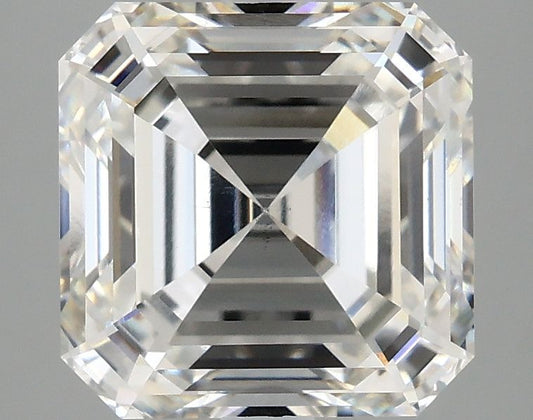 Lab-Grown Asscher Diamond - 4.1 Carats, F Color, VS1 Clarity - Certified by IGI - Report Number: LG690528404