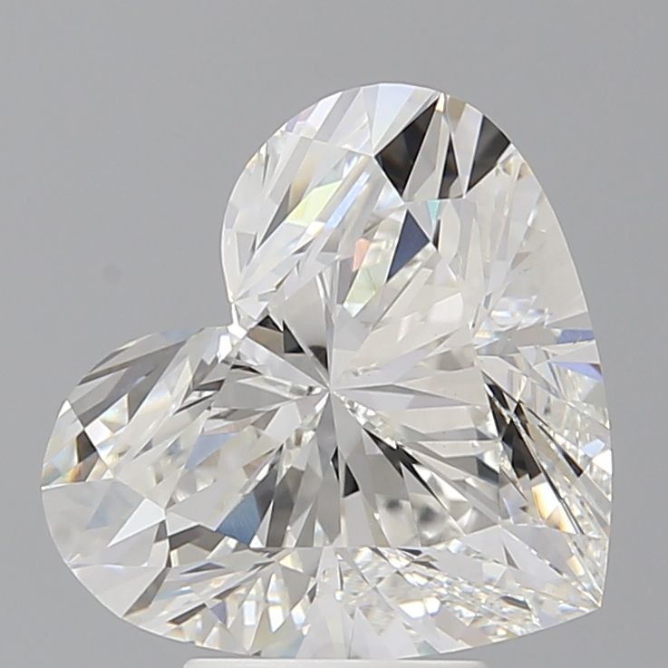 Lab-Grown Heart Diamond - 5.01 Carats, F Color, VS1 Clarity - Certified by IGI - Report Number: LG704518588
