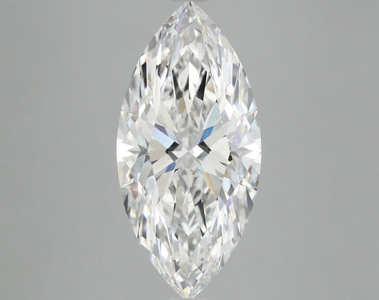 Lab-Grown Marquise Diamond - 5.03 Carats, F Color, VS2 Clarity - Certified by IGI - Report Number: LG690528041