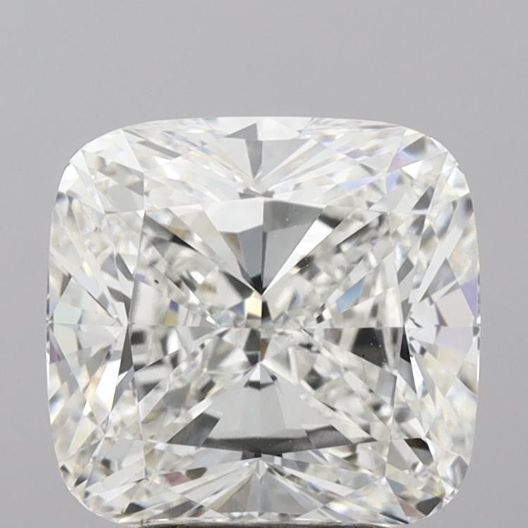 Lab-Grown Cushion Diamond - 3.52 Carats, F Color, VS2 Clarity - Certified by IGI - Report Number: LG673412656