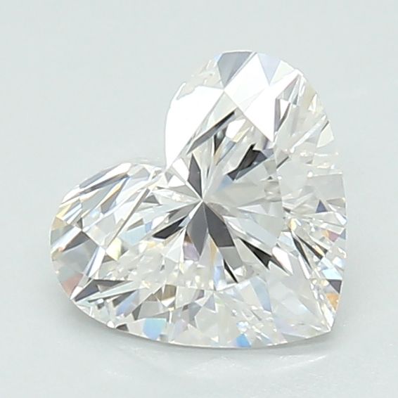 Lab-Grown Heart Diamond - 0.96 Carats, E Color, VVS2 Clarity - Certified by IGI - Report Number: LG691544684