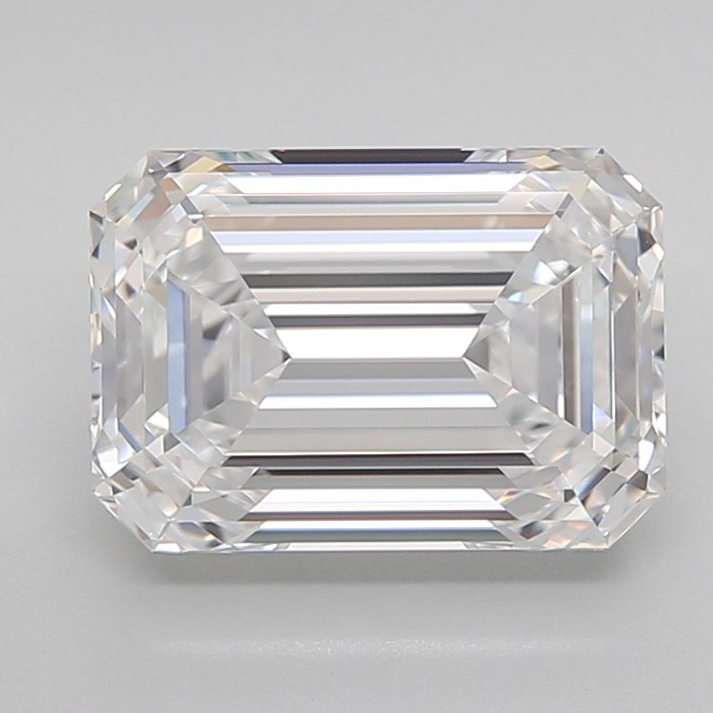 Lab-Grown Emerald Diamond - 3.82 Carat, D Color, VVS2 Clarity | Sustainable Luxury, Dazzling Brilliance | IGI | Certified LG626428560