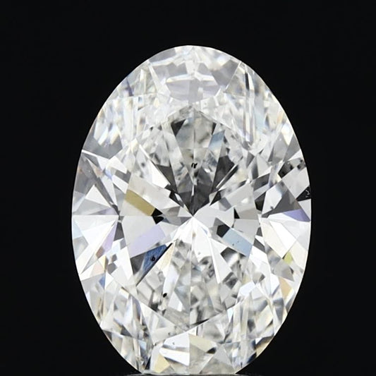 Lab-Grown Oval Diamond - 3.45 Carats, E Color, VS2 Clarity - Certified by IGI - Report Number: LG651431651