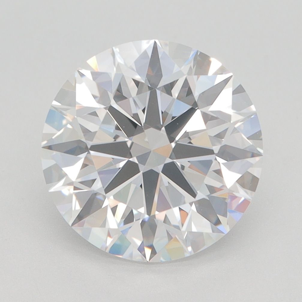 Lab-Grown Round Diamond - 3.56 Carats, E Color, VVS2 Clarity - Certified by GIA - Report Number: 2496145905