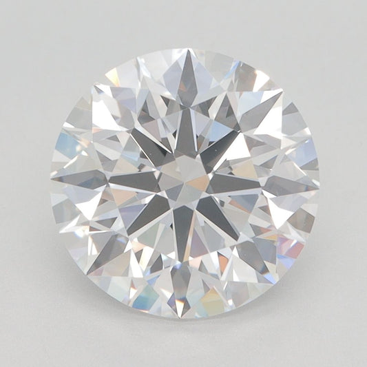 Lab-Grown Round Diamond - 3.56 Carats, E Color, VVS2 Clarity - Certified by GIA - Report Number: 2496145905