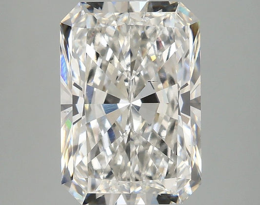 Lab-Grown Radiant Diamond - 4.08 Carats, F Color, VS2 Clarity - Certified by IGI - Report Number: LG675594823