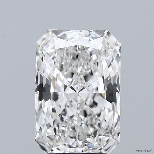 Lab-Grown Radiant Diamond - 3.02 Carats, F Color, VS1 Clarity - Certified by IGI - Report Number: LG712554390