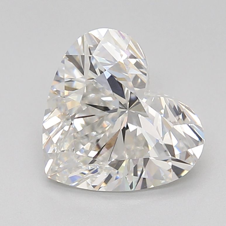 Lab-Grown Heart Diamond - 2.58 Carats, E Color, VVS2 Clarity - Certified by IGI - Report Number: LG693518350