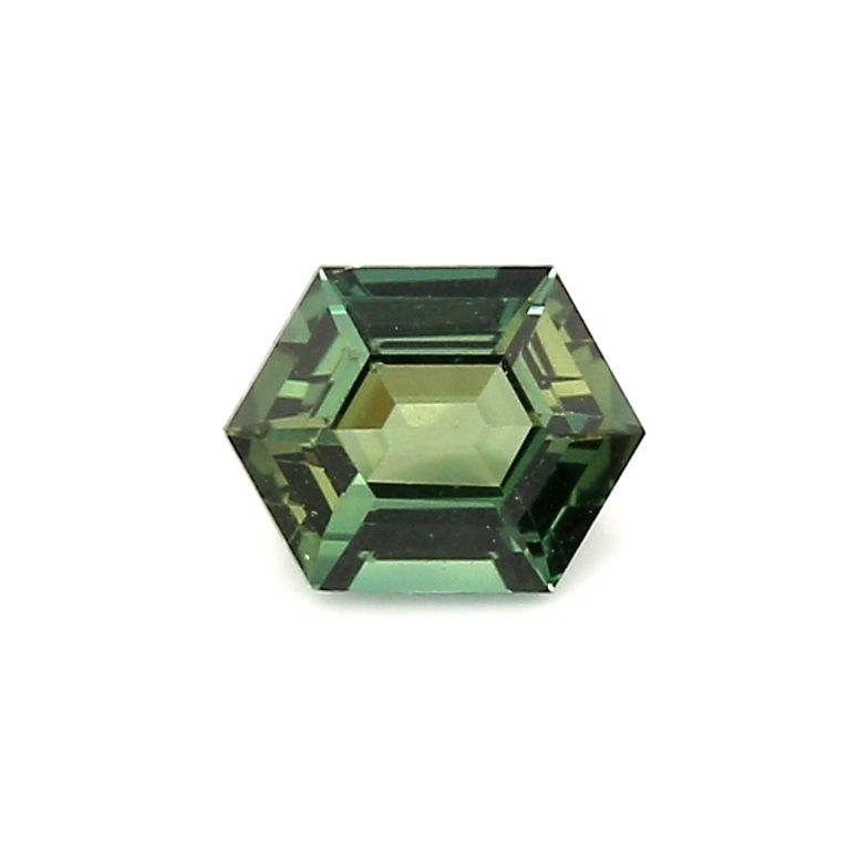 Hexagonal 0.86ct Multi_color Sapphire EC Clarity • OTHER • ASF231061