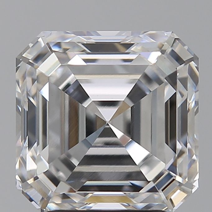 Lab-Grown Asscher Diamond - 3.59 Carats, D Color, VVS2 Clarity - Certified by IGI - Report Number: LG696557574