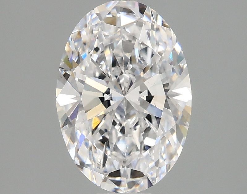 Lab-Grown Oval Diamond - 1.46 Carats, D Color, VS2 Clarity - Certified by IGI - Report Number: LG674531147