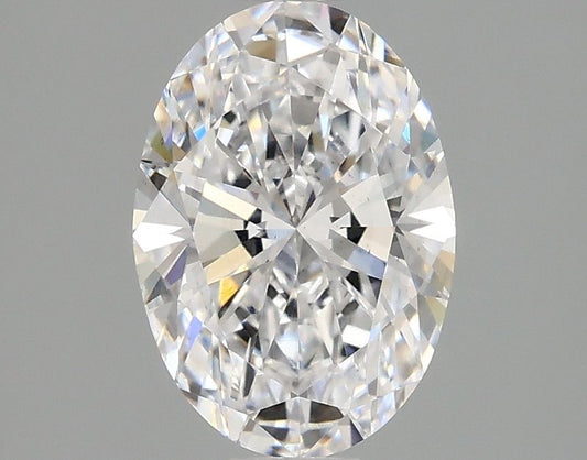 Lab-Grown Oval Diamond - 1.46 Carats, D Color, VS2 Clarity - Certified by IGI - Report Number: LG674531147