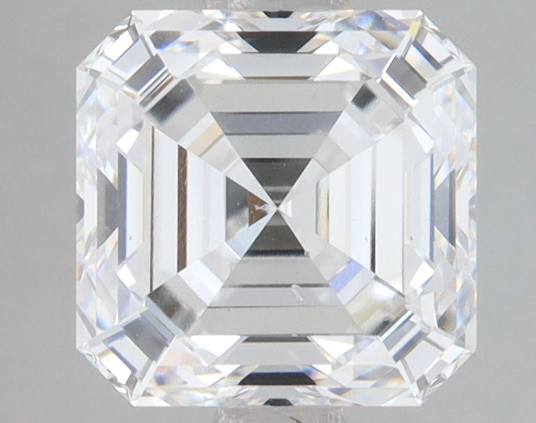 Lab-Grown Asscher Diamond - 3.02 Carats, E Color, VS2 Clarity - Certified by IGI - Report Number: LG712529034