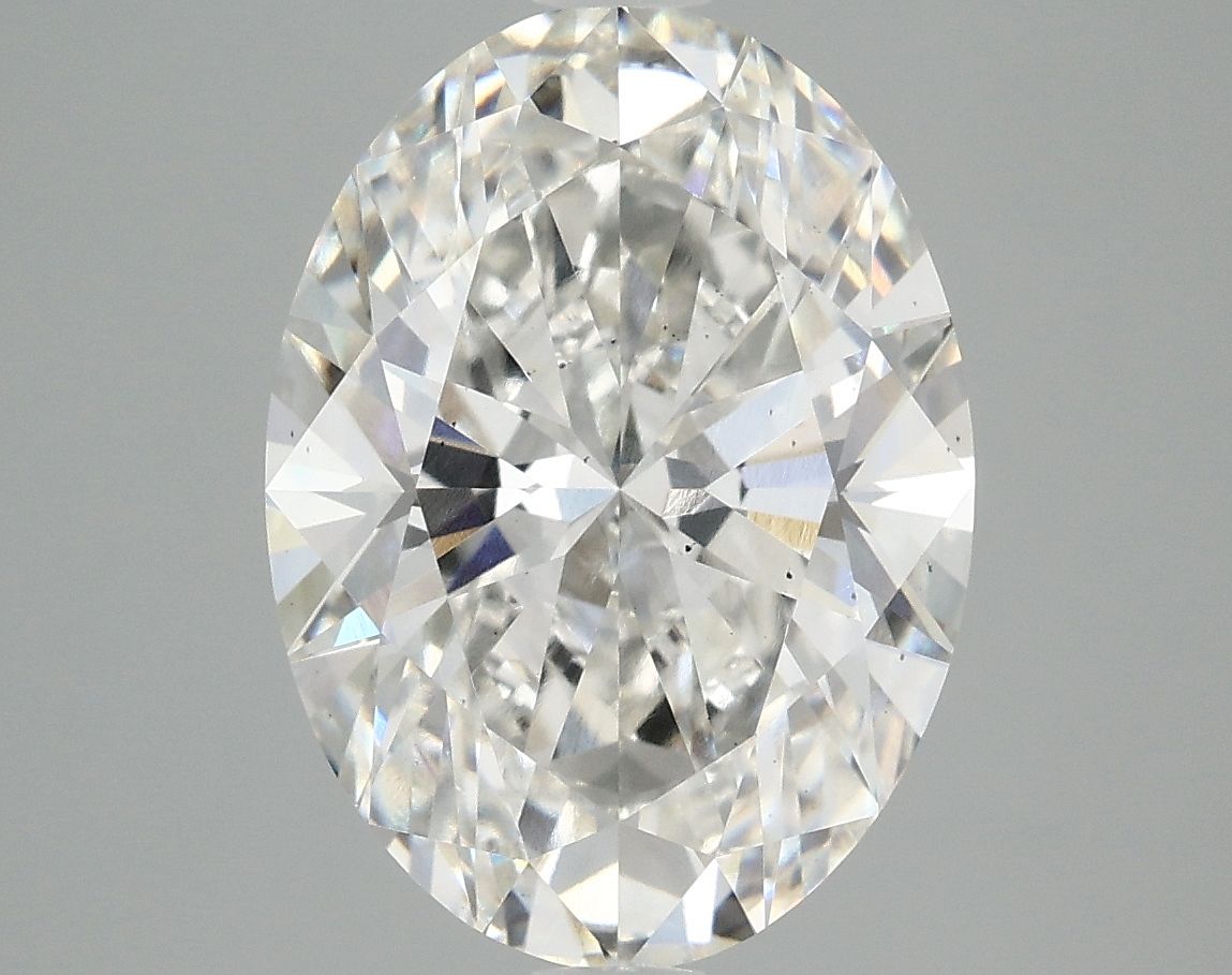 Lab-Grown Oval Diamond - 5.01 Carats, F Color, VS2 Clarity - Certified by IGI - Report Number: LG697513470