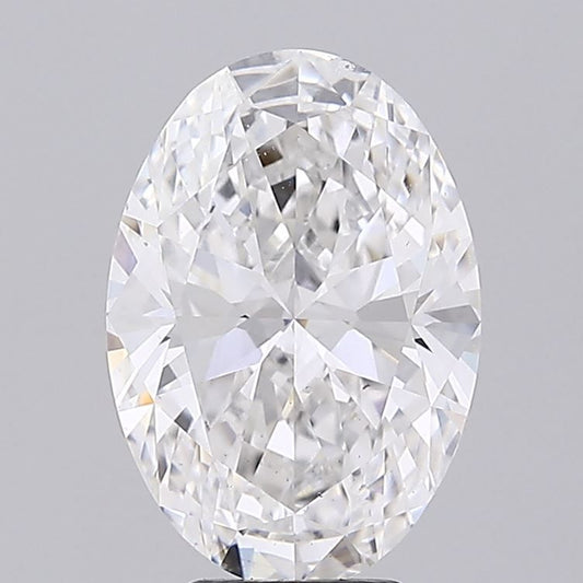 Lab-Grown Oval Diamond - 6.03 Carats, E Color, VS2 Clarity - Certified by IGI - Report Number: LG689507128