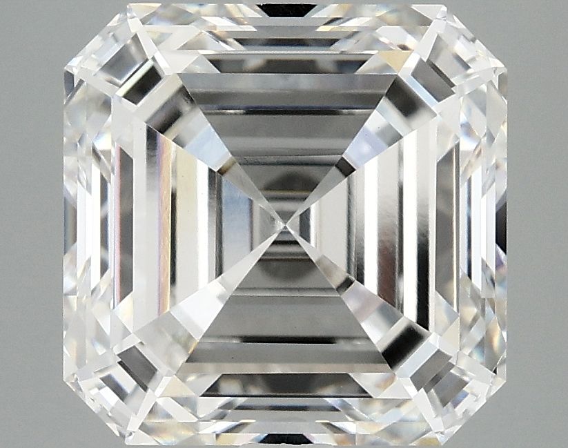 Lab-Grown Asscher Diamond - 5.03 Carats, F Color, VVS2 Clarity - Certified by IGI - Report Number: LG712563900