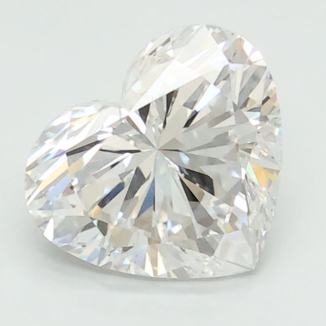 Lab-Grown Heart Diamond - 2.02 Carats, D Color, VS2 Clarity - Certified by IGI - Report Number: LG675509386