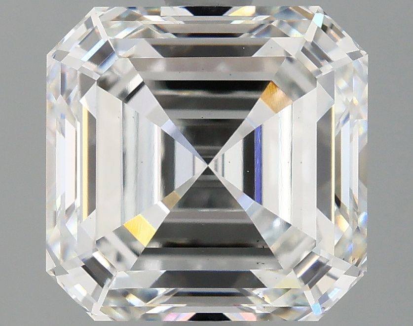 Lab-Grown Asscher Diamond - 2.76 Carats, F Color, VS2 Clarity - Certified by IGI - Report Number: LG685583800