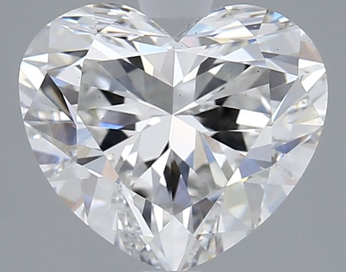 Lab-Grown Heart Diamond - 2.53 Carats, F Color, VS1 Clarity - Certified by IGI - Report Number: LG610342819