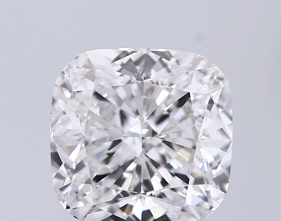 Lab-Grown Cushion Diamond - 4.02 Carats, D Color, VVS2 Clarity - Certified by IGI - Report Number: LG670487943