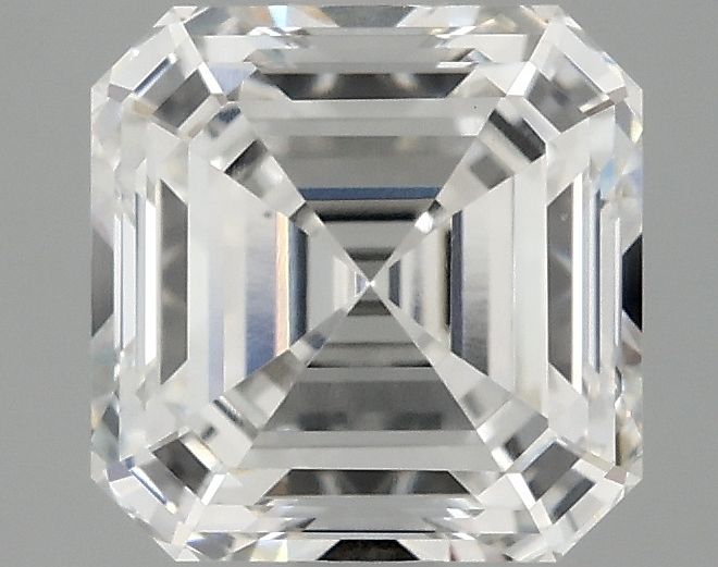 Lab-Grown Asscher Diamond - 2.06 Carats, F Color, VVS2 Clarity - Certified by IGI - Report Number: LG715582151