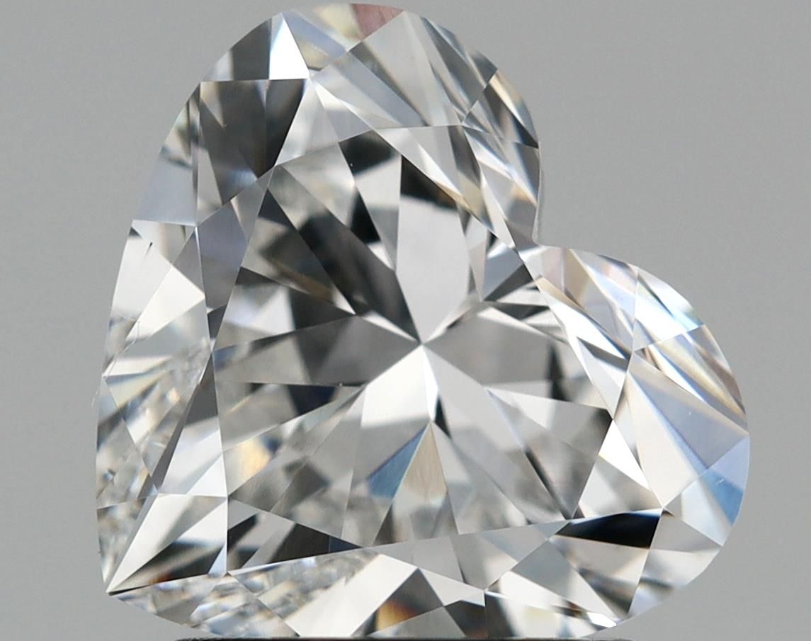 Lab-Grown Heart Diamond - 2.08 Carats, E Color, VVS2 Clarity - Certified by IGI - Report Number: LG634439465