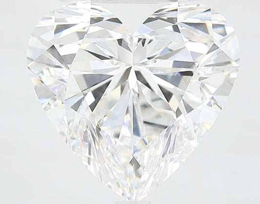 Lab-Grown Heart Diamond - 4.74 Carats, E Color, VS1 Clarity - Certified by IGI - Report Number: LG621455979