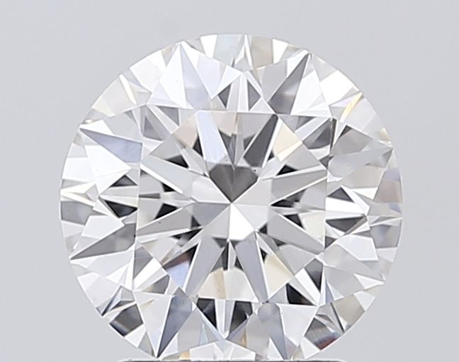 Lab-Grown Round Diamond - 2.53 Carats, F Color, VS2 Clarity - Certified by IGI - Report Number: LG687508131