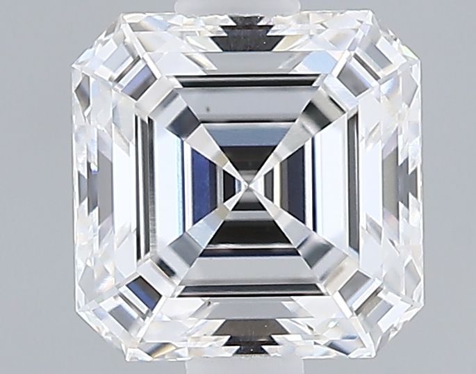 Lab-Grown Asscher Diamond - 1.63 Carats, E Color, VS1 Clarity - Certified by GIA - Report Number: 6491171529