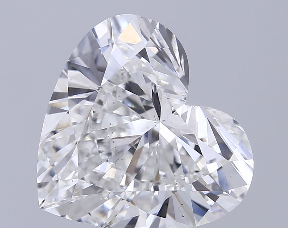 Lab-Grown Heart Diamond - 8.01 Carats, E Color, VS2 Clarity - Certified by IGI - Report Number: LG671414631