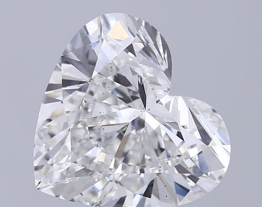 Lab-Grown Heart Diamond - 8.01 Carats, E Color, VS2 Clarity - Certified by IGI - Report Number: LG671414631