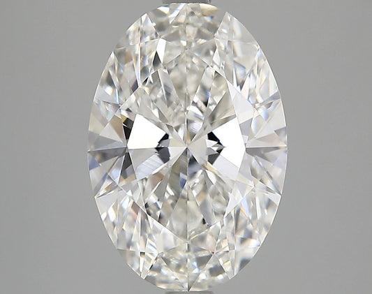 Lab-Grown Oval Diamond - 3.5 Carats, F Color, VVS2 Clarity - Certified by IGI - Report Number: LG689505502