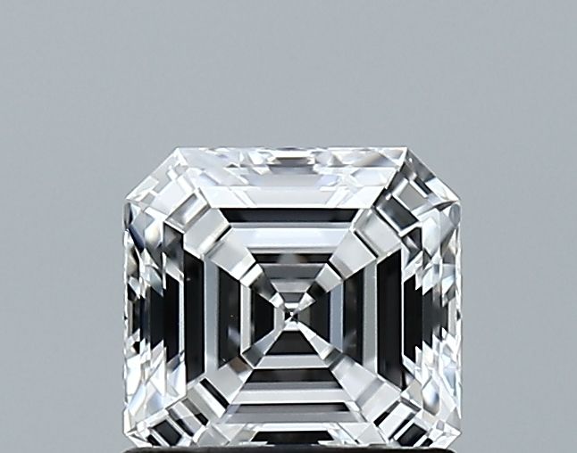 Lab-Grown Asscher Diamond - 1.0 Carats, D Color, VVS2 Clarity - Certified by GIA - Report Number: 5516284219